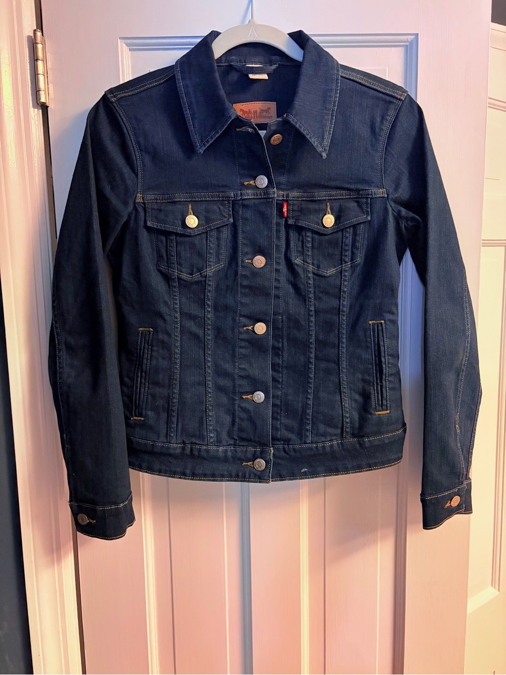 Levi's Dark Blue Denim Trucker Jacket
